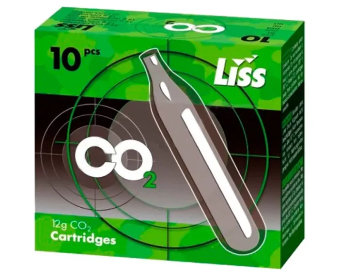 Балон CO2 Liss 12g, 10 шт / уп (34116-K219-0005)