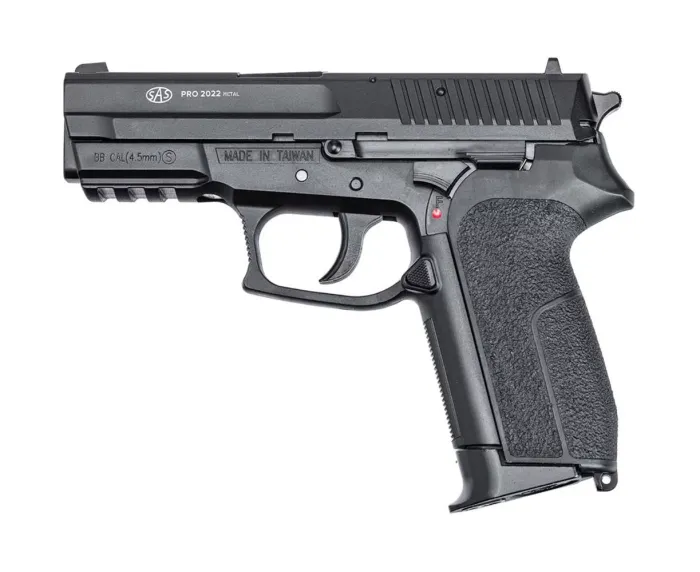 Пневматичний пістолет SAS Pro 2022 Metal 4,5 мм (AAKCMD471AZB)